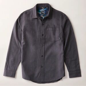 Pladra Flannel in Jet Black Heather